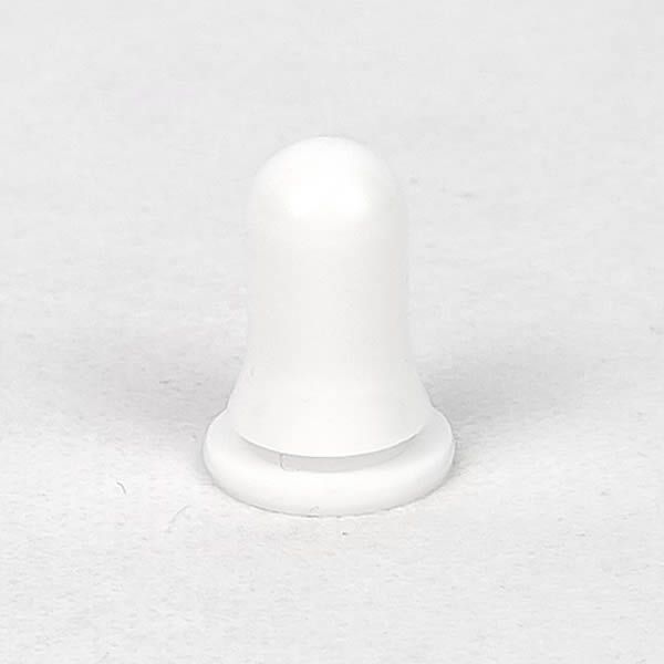 100 Bulbo de Silicone BRANCO Tampa para Bico de Confeitar, Borracha Bulbo de Silicone para Conta Gotas