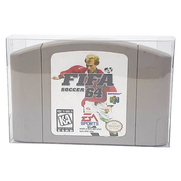 25pçs Games-2 (0,20mm) Caixa Protetora para Cartucho Loose Nintendo64 N64