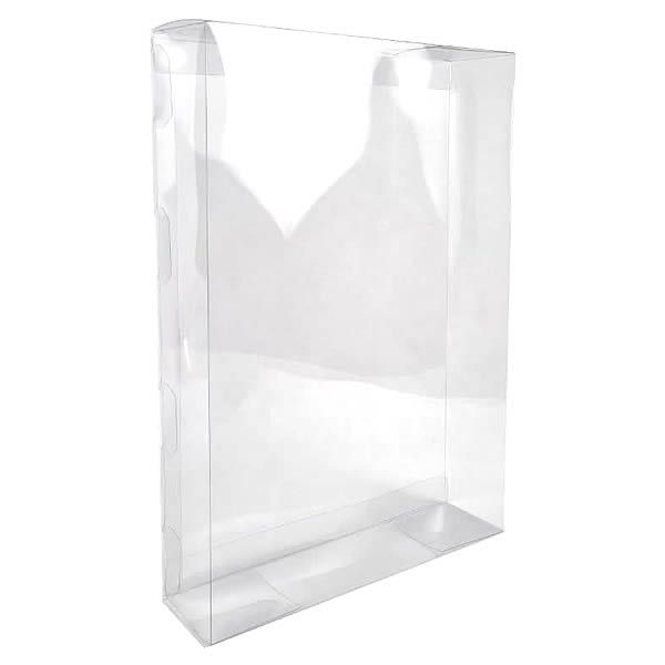 25 Caixa de Acetato PX-247 (12 x 3 x 20,8 cm) Caixa para Embalagem de Plástico Transparente