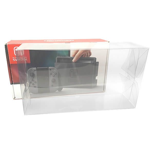 1 Protetor OFERTA Console-1 (0,30mm) Caixa Protetora de Plástico para Console Nintendo Switch