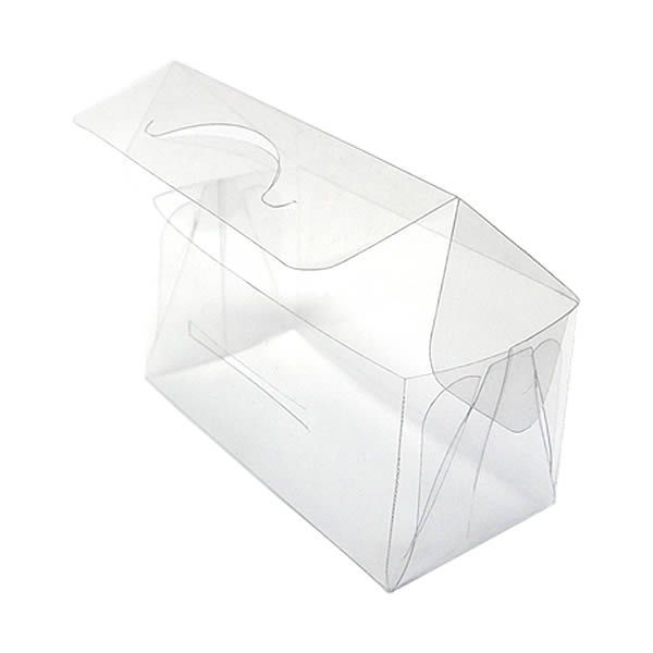 25 Caixa de Acetato PX-229 (12x6x4 cm) Caixa Baú Embalagem de Plástico Transparente