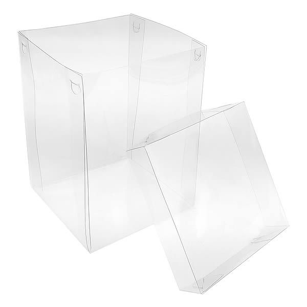 25 Caixa de Acetato PMB-9 Plástico Embalagem de Acetato (8.5x8.5x12 cm) Caixa de Plástico