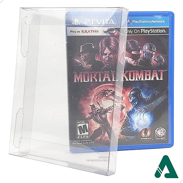 Games-34 (0,20mm) Caixa Protetora para Caixabox Case Playstation PS Vita (25un)