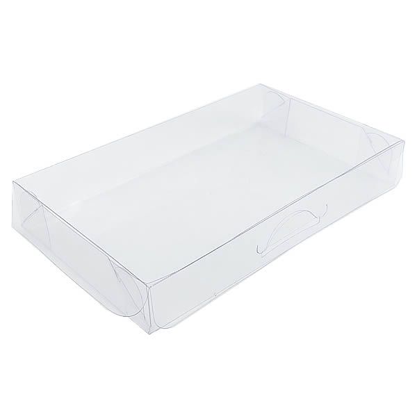 25un Caixa de Acetato PX-21 (13x8x2 cm) Embalagem de Plástico Transparente