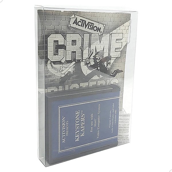 Games-32 (0,20mm) Caixa Protetora para Manual com Cartucho Atari 2600 sem Case (25un)