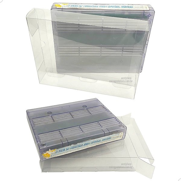 Games-36 (0,30mm) Caixa Protetora para Cartucho Loose Neo Geo MVS Fliperama (25un)