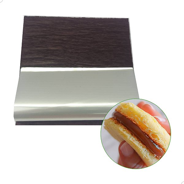 Kit Embalagem para Doce Bem Casado MARROM 15x15cm (40un) Papel Crepom para Bem-Casado KITBC