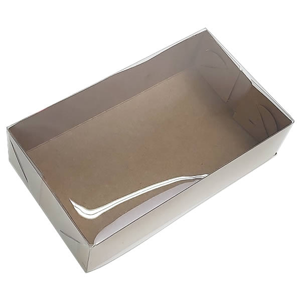 Caixa de Acetato KRP-1 KRAFT (12x7x3 cm) (25un) Embalagens Plástico