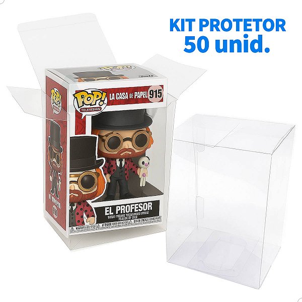 Embalagem para Funko Pop 10cm Boneco Funko Pop Coleção KIT 50un Embalagem Funkopop-1 (0,20mm)