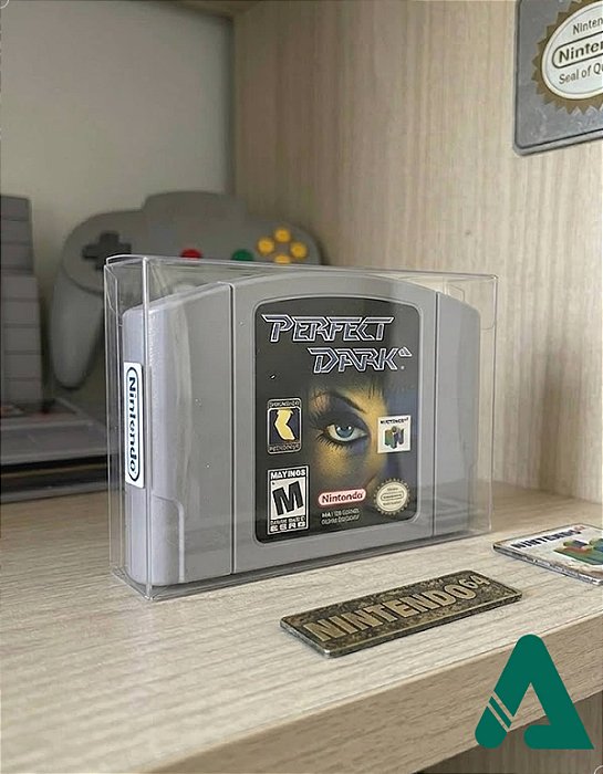 Games-2 (0,20mm) Kit 100un Protetor para Cartucho N64 Retrô Gamer Nintendo64