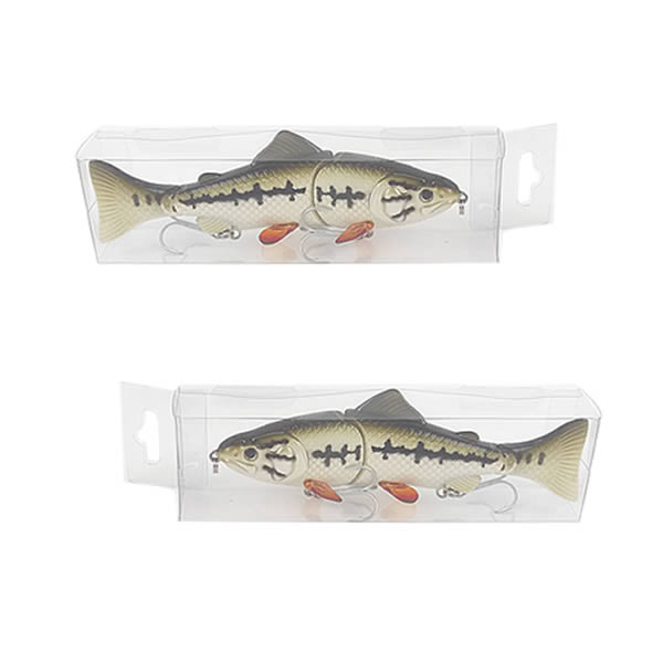 100 Caixa para Isca Artificial Colecionador Embalagem de Acetato BAX-232 (4,5x3x16cm) Plástico