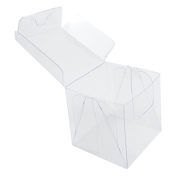Caixa de Acetato PX-217 (7,5x7,5x7,5 cm) (500un) Embalagem de Plástico Transparente