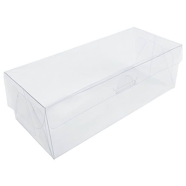 10 Caixa de Acetato PX-15 (18,5x8x6 cm) Embalagem de Plástico Transparente