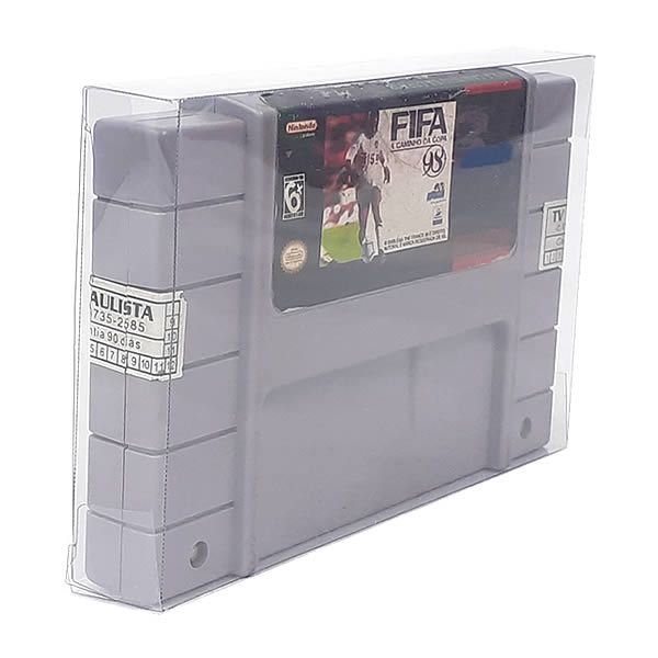 (10pçs) Games-1 (0,30mm) Caixa Protetora para Cartucho Loose Super Nintendo SNES