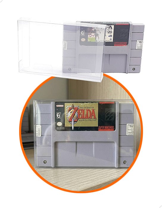 Games-2 (0,20mm) Kit 10un Caixa Protetora para Cartucho Loose Nintendo64 N64