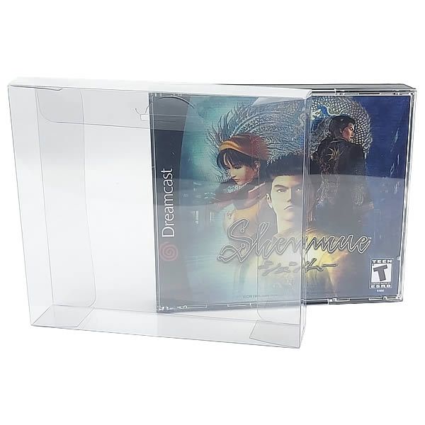Games-18 (0,20mm) Caixa Protetora para Jogo Duplo de PS1 e Dreamcast 10unid