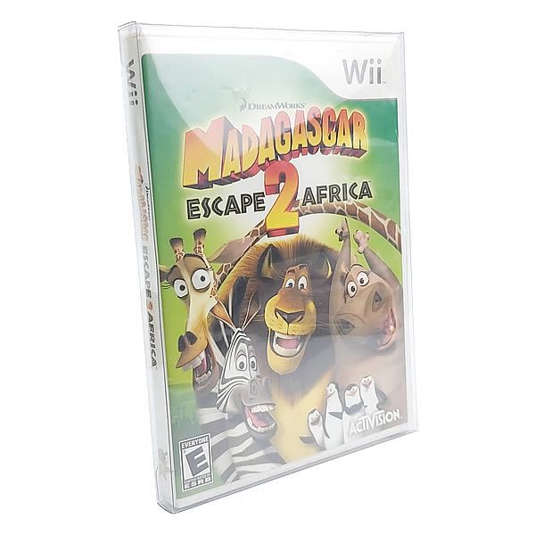 (10pçs) Games-20 (0,30mm) Caixa Protetora para DVD, Playstation 2, Gamecube, Xbox Clássico, Wii e Wii U