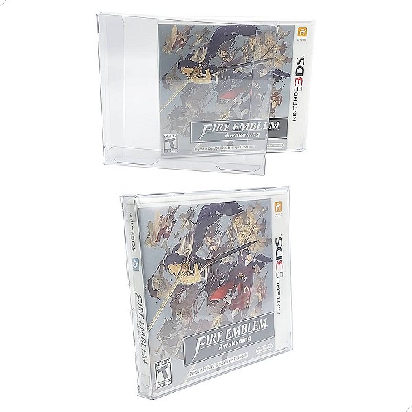 Games-22 (0,20mm) Caixa Protetora para Caixabox Case Nintendo 3DS (10un)