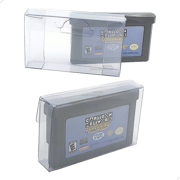 Games-28 (0,30mm) Caixa Protetora para Cartucho Loose Game Boy Advance (10un)