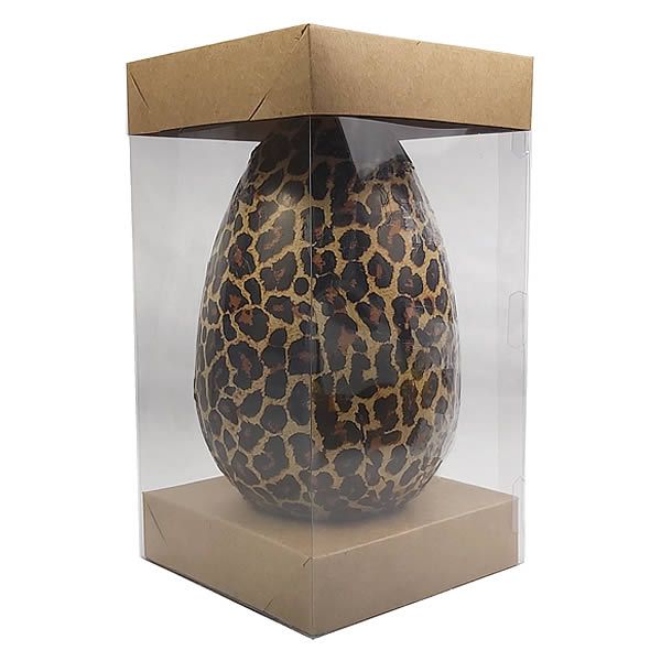 KIT Caixa Ovo de Páscoa 500g (12,2x12,2x22 cm) Caixa e Berço KIT47 Embalagem Ovo de Chocolate 10unids