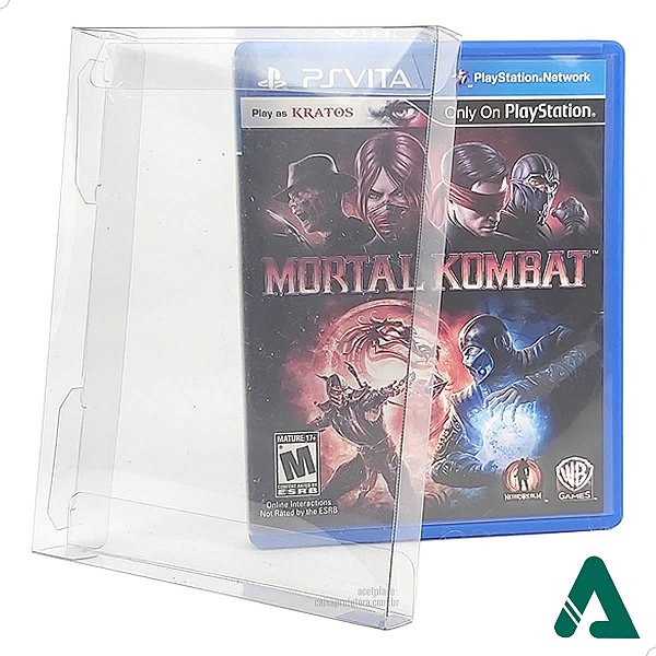 Games-34 (0,20mm) Caixa Protetora para Caixabox Case Playstation PS Vita (10un)