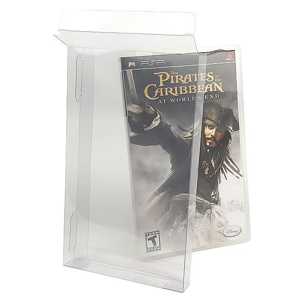 (10pçs) Games-35 (0,20mm) Caixa Protetora para Caixabox Case Playstation PSP