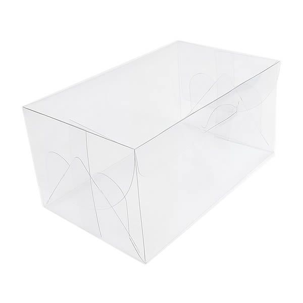 50 Caixa de Acetato PX-1 (17x10.5x8.5 cm) Embalagem de Plástico Transparente