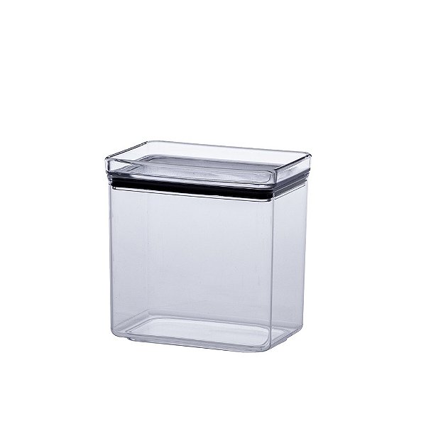 Pote hermético retangular 1300ml