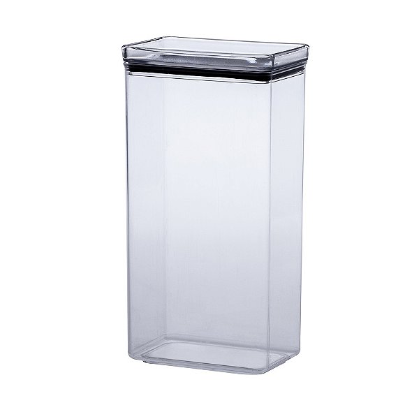 Pote hermético retangular 2600ml