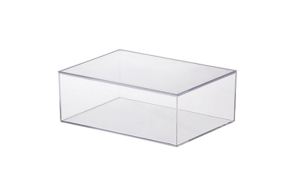 Caixa organizadora com tampa 22,5 x 16,5 x 8,5 cm