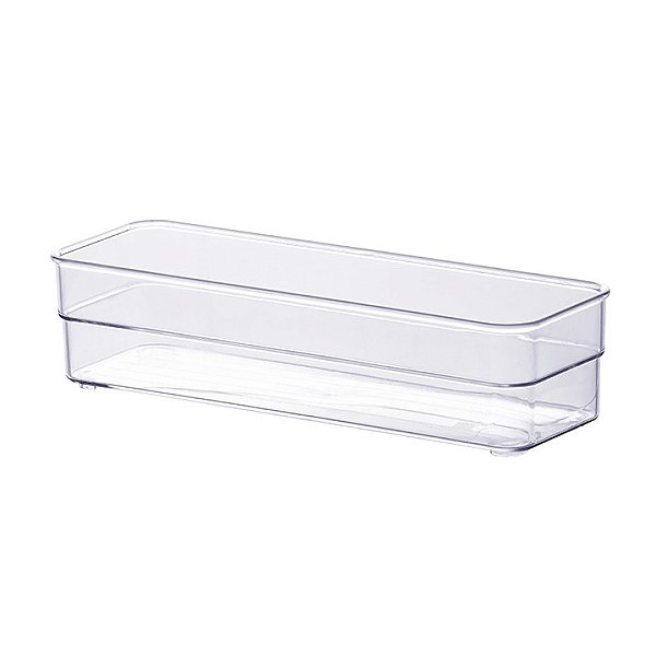 Organizador Diamond 22,5 x 7,5 x 5,2 cm cristal