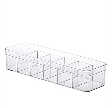 Organizador Diamond c/ divisórias 35,5 x10,5 x7,5cm