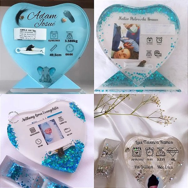 Eternização de maternidade, casamento ou foto