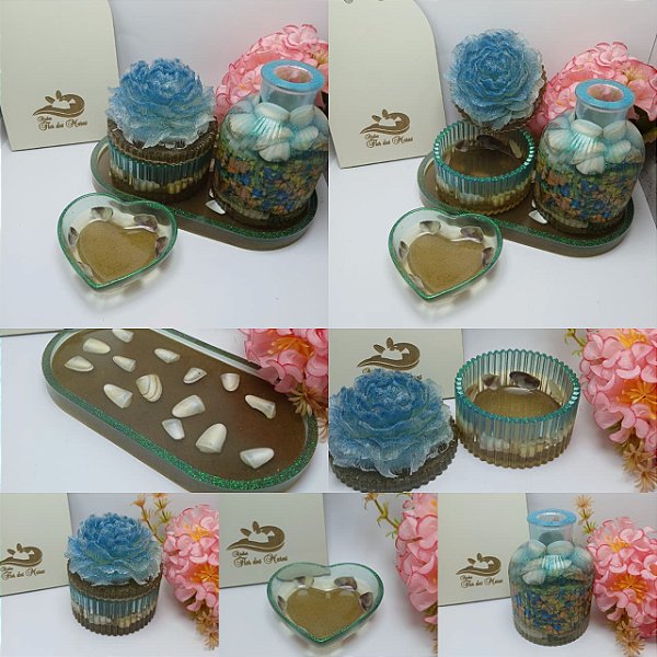 Decoração em Resina Fundo do MAR 02