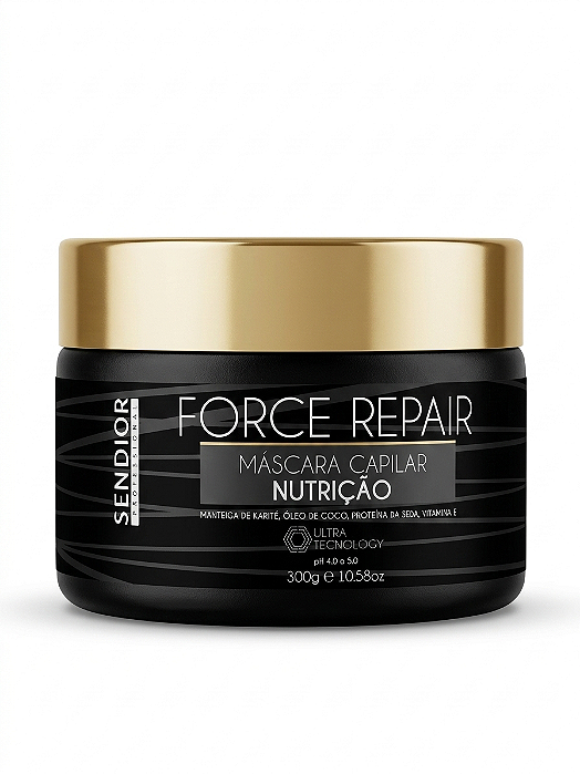 Máscara Nutrição Force Repair 300g Sendior