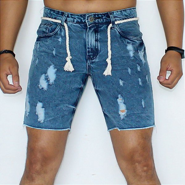 Bermuda jeans curtinha
