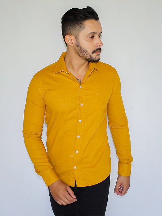 Social Super Slim Fit Em Linho