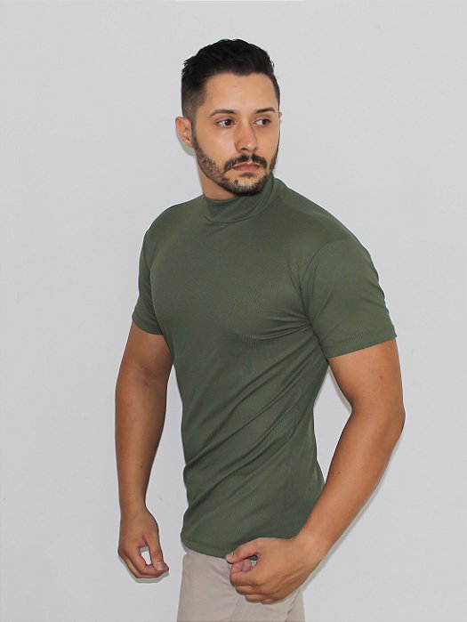 Camisa Gola Alta Verde - Constanzie- Moda Masculina, acessórios maculinos,  sapatos, Moda social, Loja de roupas