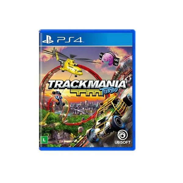 Jogo PS4 Corrida Trackmania Turbo Mídia Física Novo Lacrado - Power Hit  Games