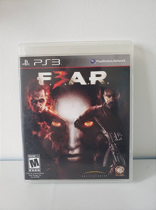 Jogo PS3 Terror Fear 3 Mídia Física Usado Original Completo