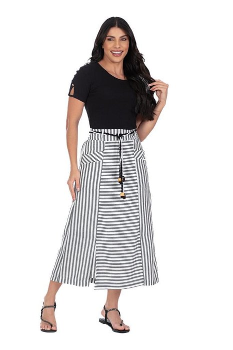 Blusa Yasmim em malha ribana Hapuk