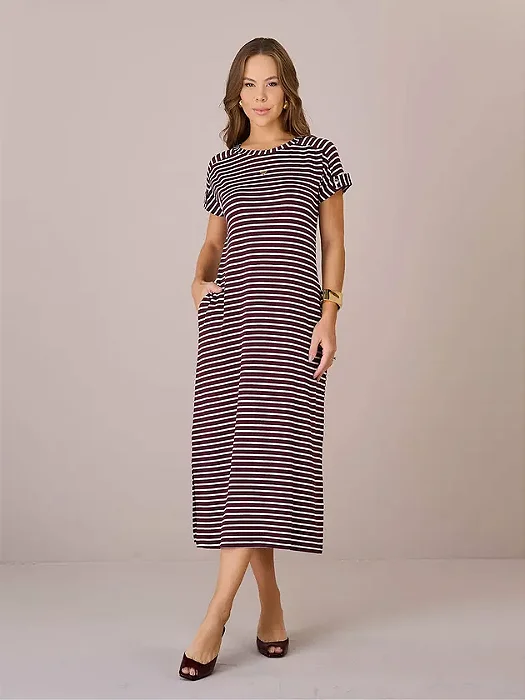 Vestido Leia em malha Geo Tripodi Premium Tata Martello