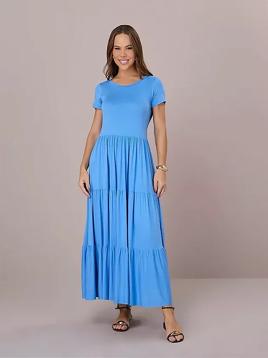 Vestido Neli em malha Vis Up Tata Martello