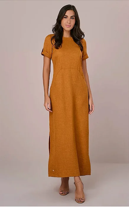 Vestido Alexandra em Linho Tata Martello
