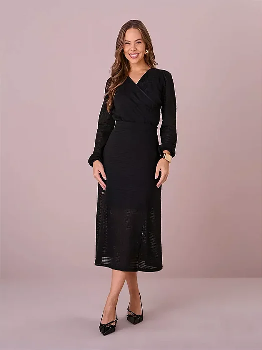 Conjunto Elina em Malha Texturizada Tata Martello
