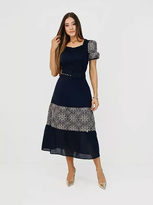 Vestido Ayla Viscose Nítido