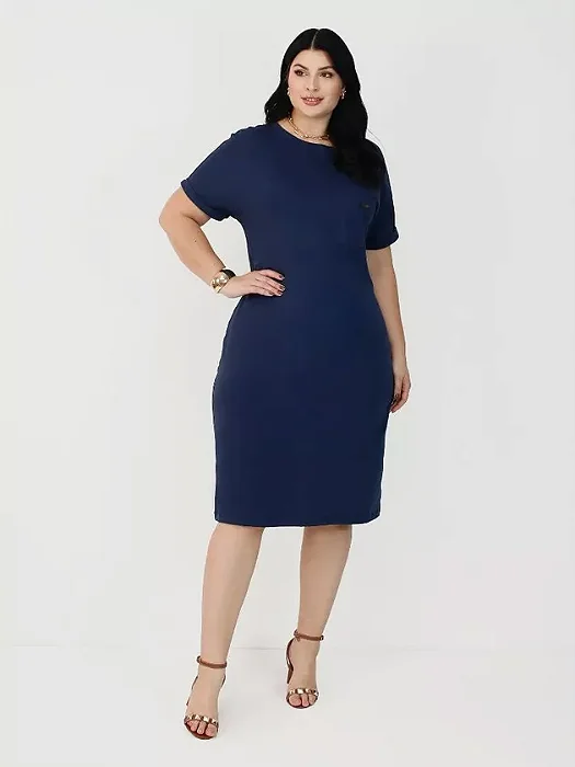 Vestido eliana em malha conforto Nitido
