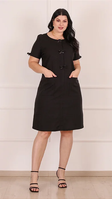 Vestido Emma em viscolinho Puro Sharmy