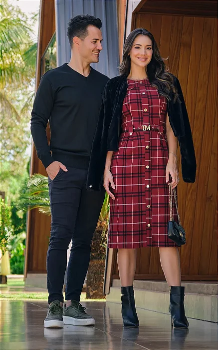Vestido Selma Midi Alfaiataria Tata Martello