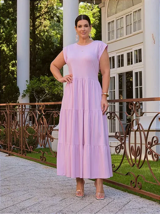 Vestido Brenda em Malha Macia Incorporada Tata Martello